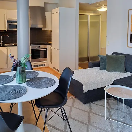2ndhomes Modern With Glazed Balcony & Sauna Helsinki