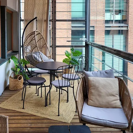 アパート 2ndhomes Modern With Glazed Balcony & Sauna *